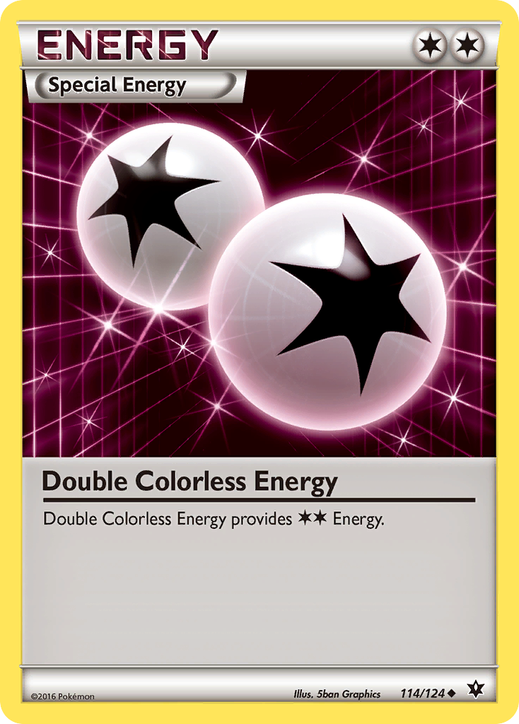 Double Colorless Energy (114/124) [XY: Fates Collide] | Odin's Place