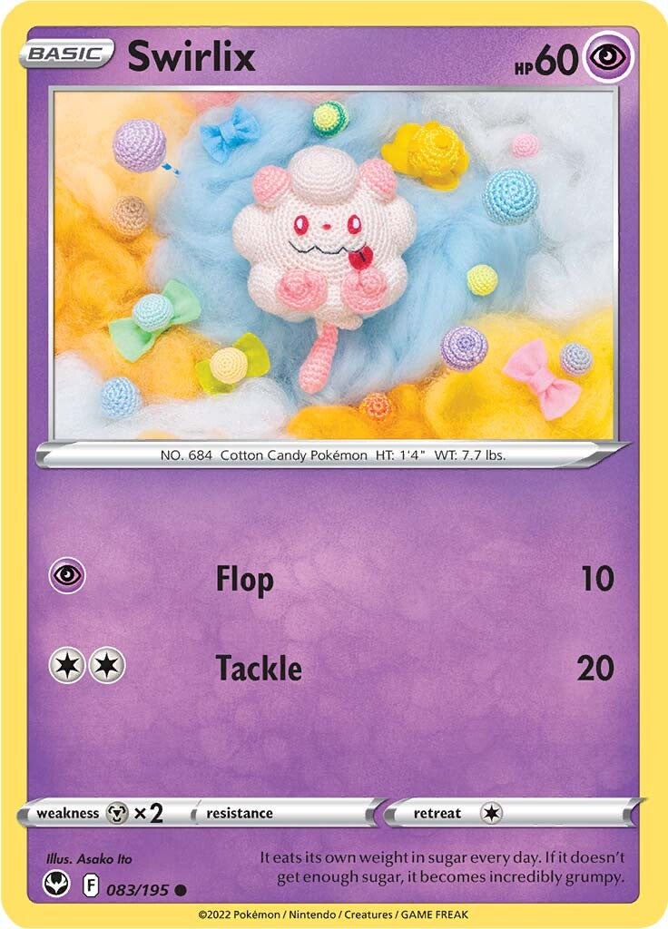 Swirlix (083/195) [Sword & Shield: Silver Tempest] | Odin's Place