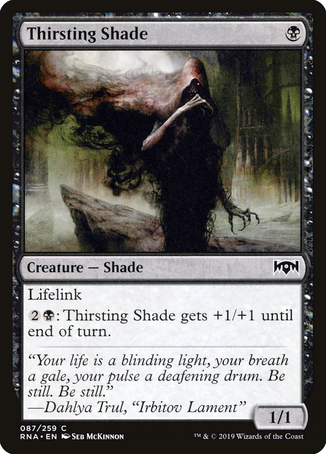Thirsting Shade (87) [Ravnica Allegiance] | Odin's Place