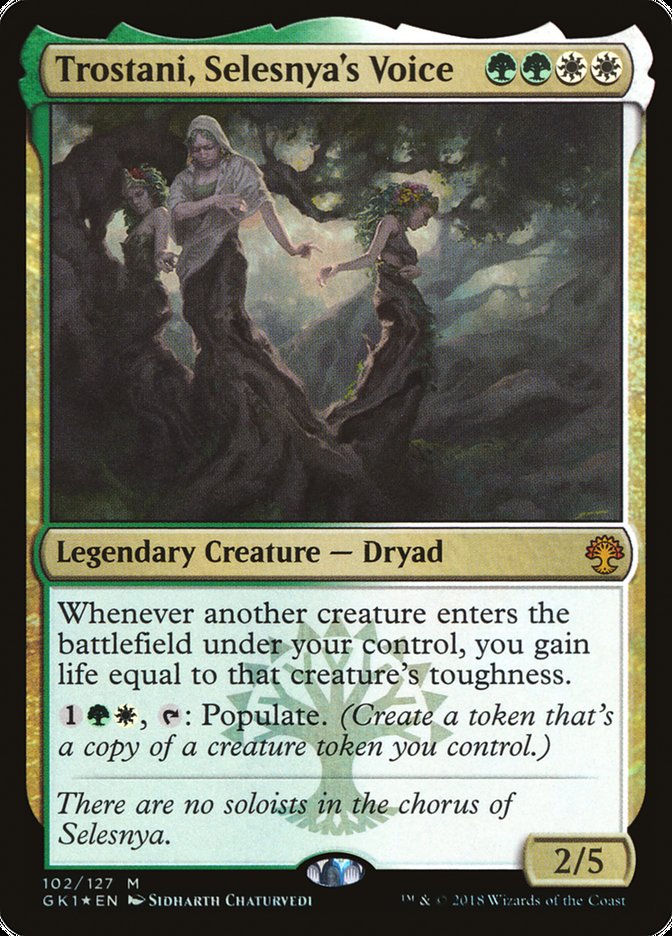 Trostani, Selesnya's Voice (102) [Guilds of Ravnica Guild Kit] | Odin's Place