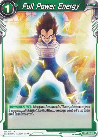 Full Power Energy (BT1-080) [Galactic Battle] | Odin's Place