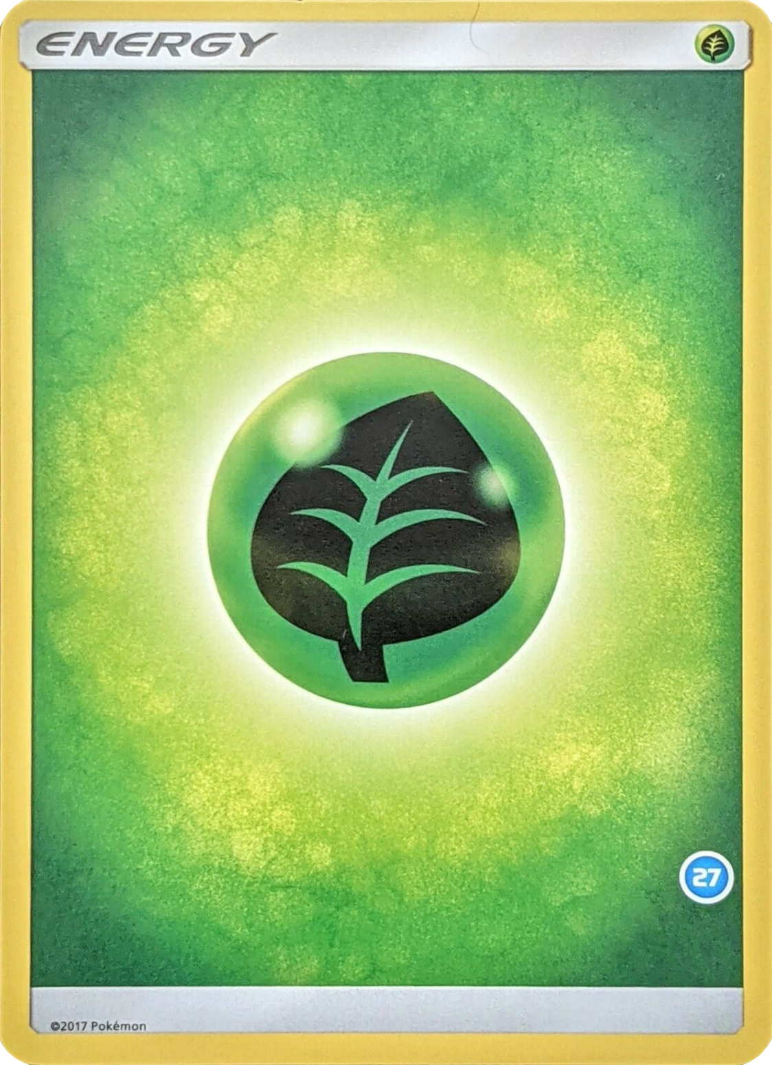 Grass Energy (Deck Exclusive #27) [Sun & Moon: Trainer Kit - Alolan Ninetales] | Odin's Place