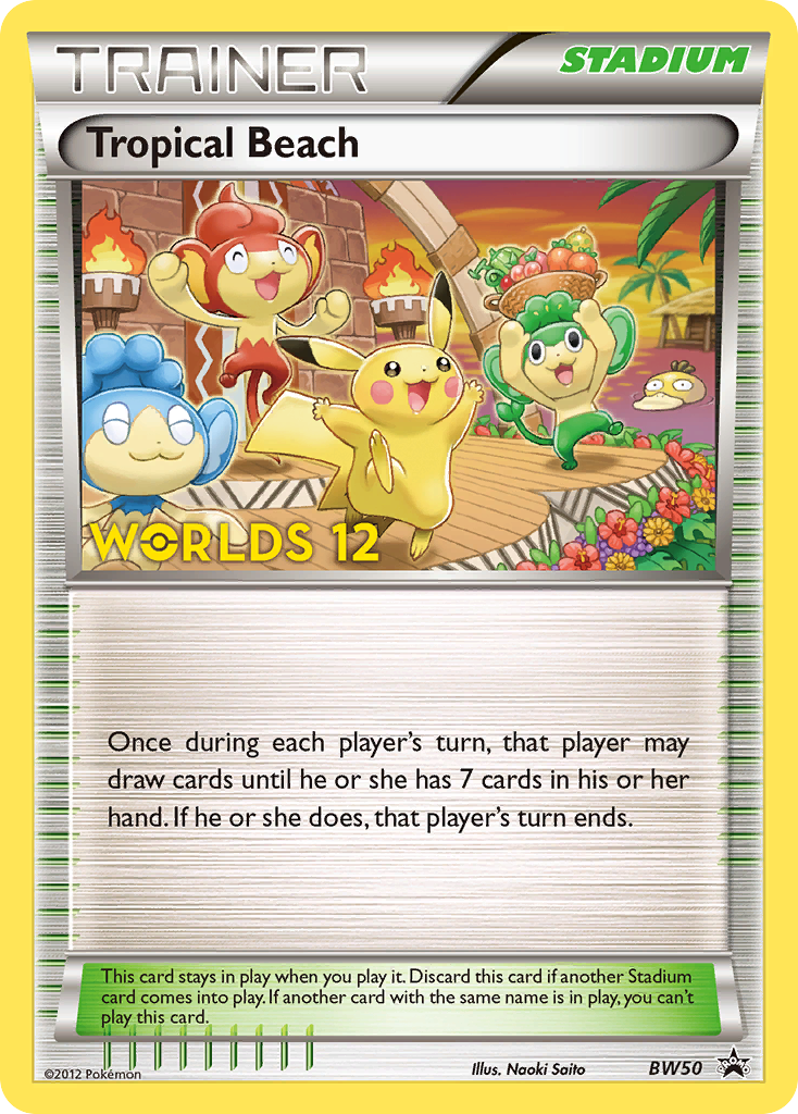 Tropical Beach (BW50) [Black & White: Black Star Promos] | Odin's Place