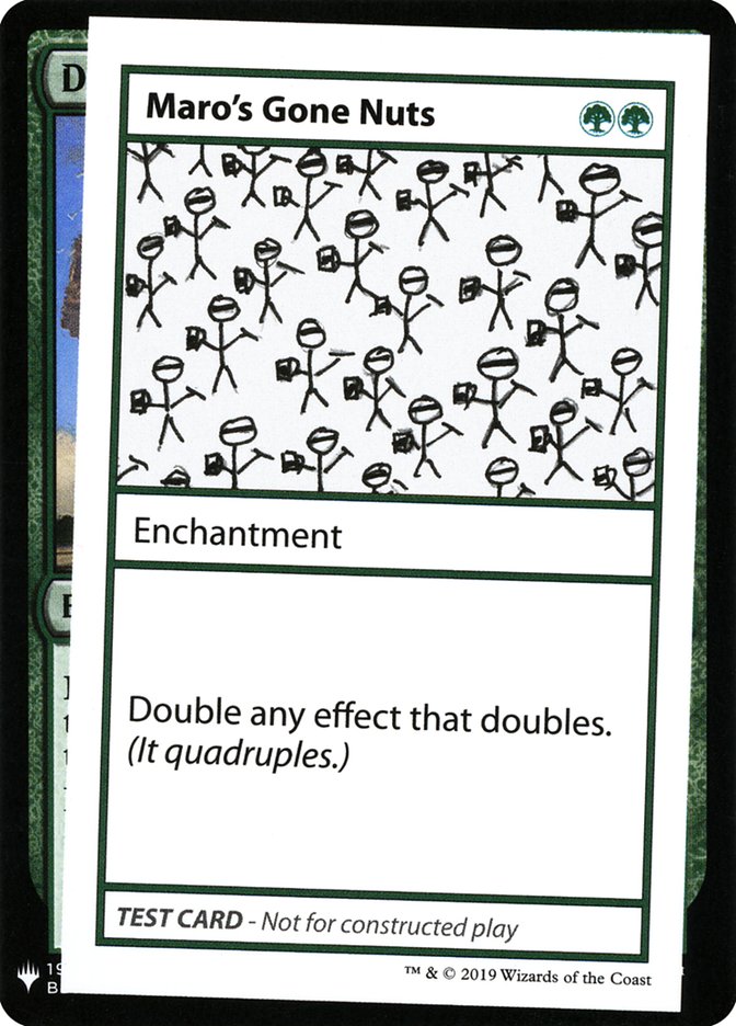 Maro's Gone Nuts [Mystery Booster Playtest Cards] | Odin's Place
