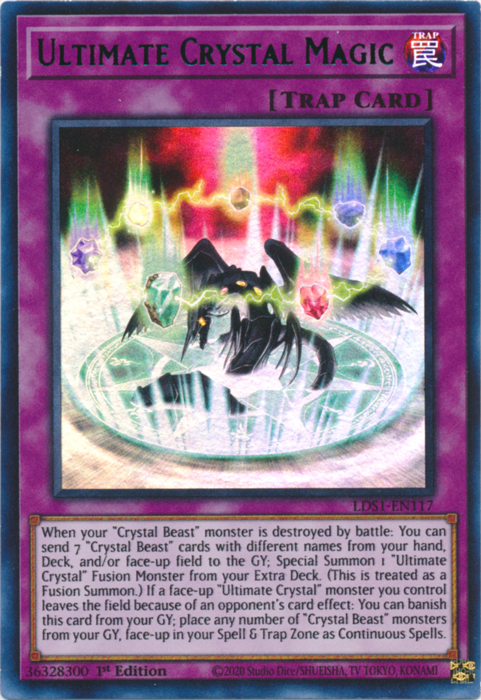 Ultimate Crystal Magic (Green) [LDS1-EN117] Ultra Rare | Odin's Place