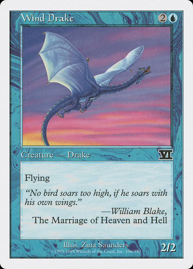Wind Drake (106) [Classic Sixth Edition] | Odin's Place