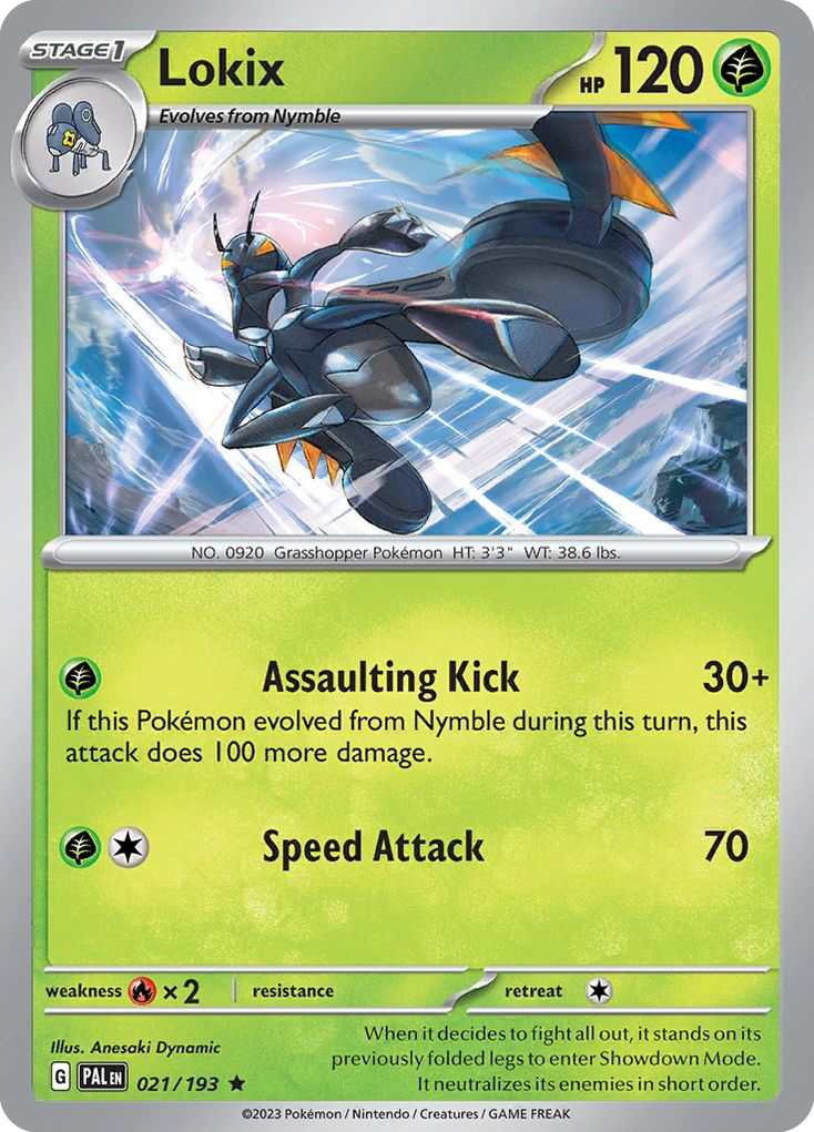 Lokix (021/193) (Theme Deck Exclusive) [Scarlet & Violet: Paldea Evolved] | Odin's Place