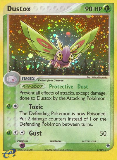 Dustox (6/109) [EX: Ruby & Sapphire] | Odin's Place