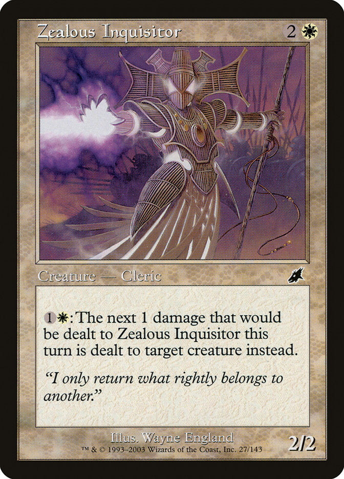 Zealous Inquisitor (27) [Scourge] | Odin's Place