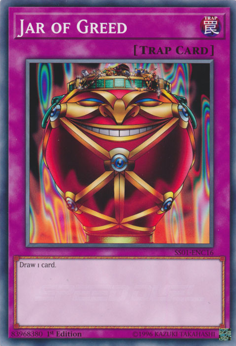 Jar of Greed [SS01-ENC16] Common | Odin's Place