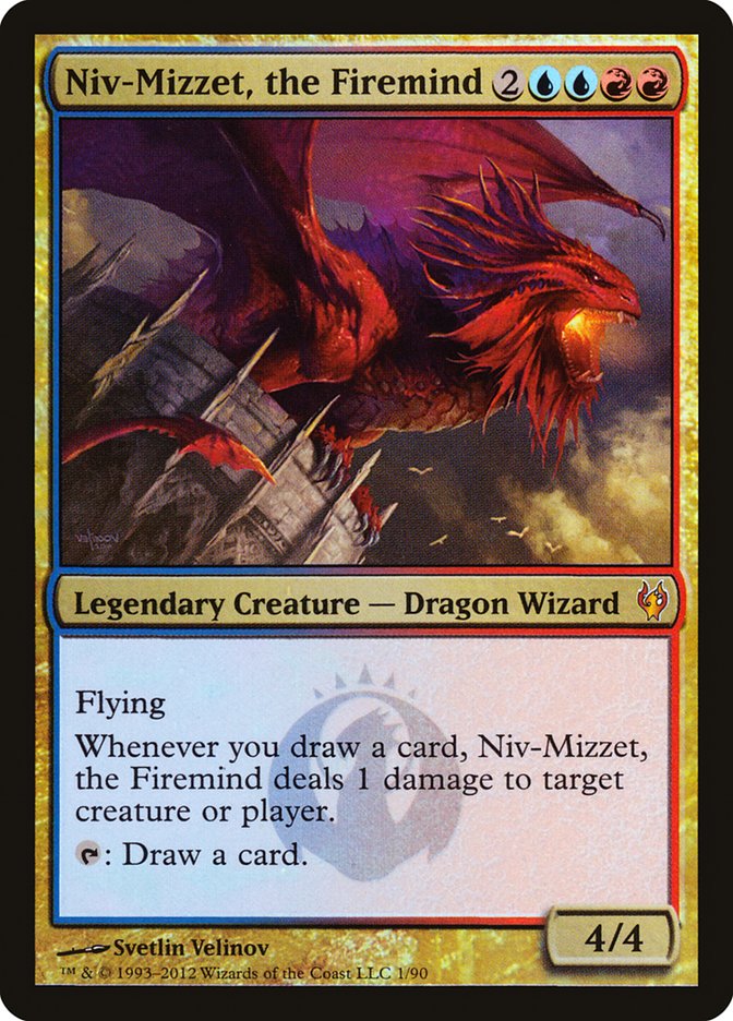 Niv-Mizzet, the Firemind (1) [Duel Decks: Izzet vs. Golgari] | Odin's Place