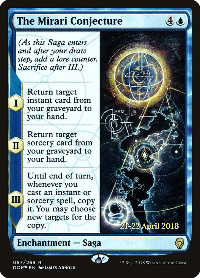 The Mirari Conjecture (57) [Dominaria Prerelease Promos] | Odin's Place