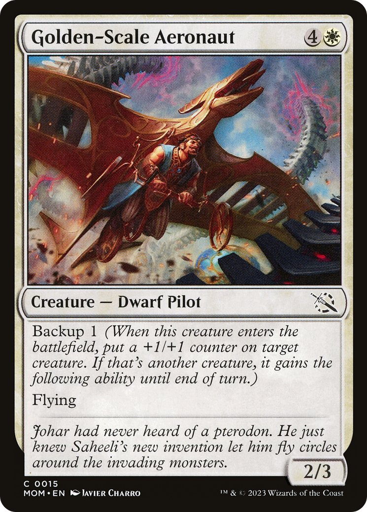 Golden-Scale Aeronaut [March of the Machine] | Odin's Place