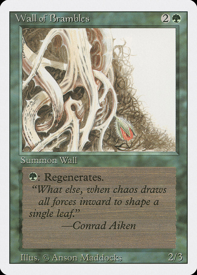 Wall of Brambles (224) [Revised Edition] | Odin's Place