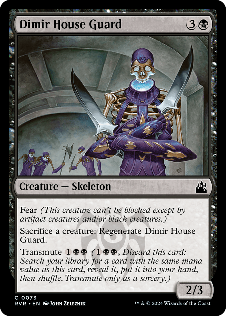 Dimir House Guard [Ravnica Remastered] | Odin's Place