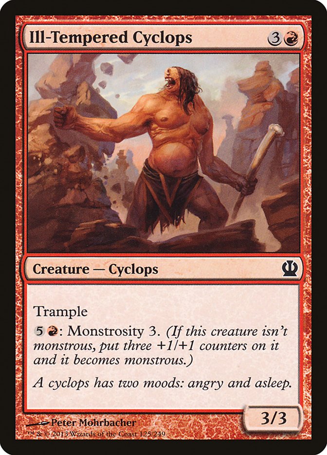 Ill-Tempered Cyclops (125) [Theros] | Odin's Place