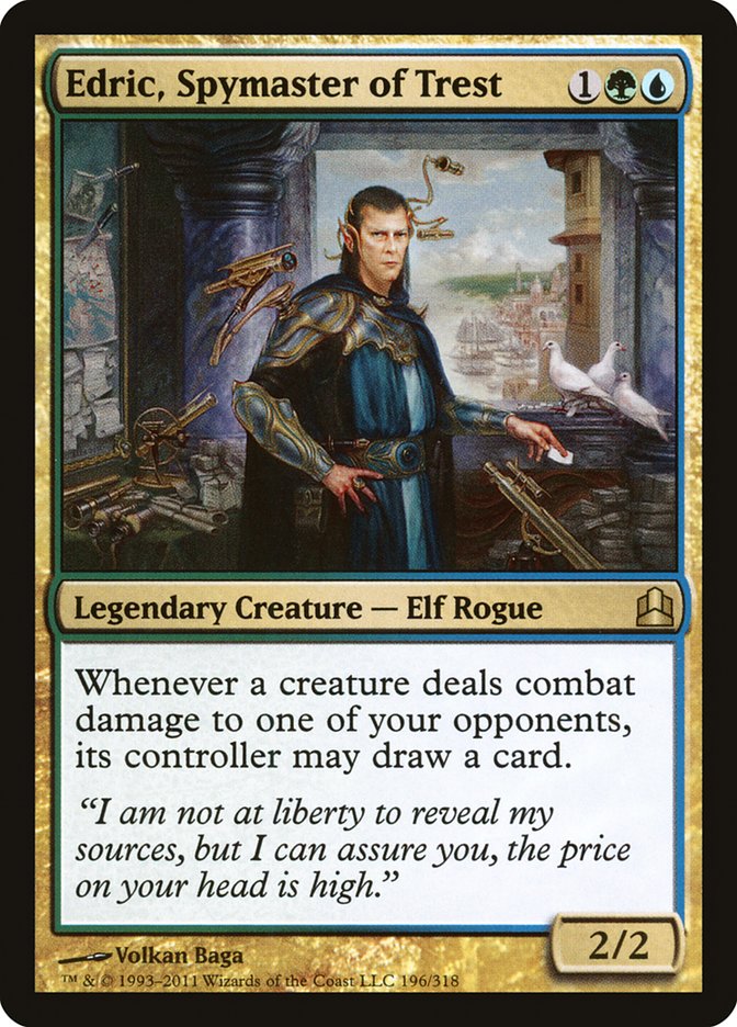 Edric, Spymaster of Trest (196) [Commander 2011] | Odin's Place