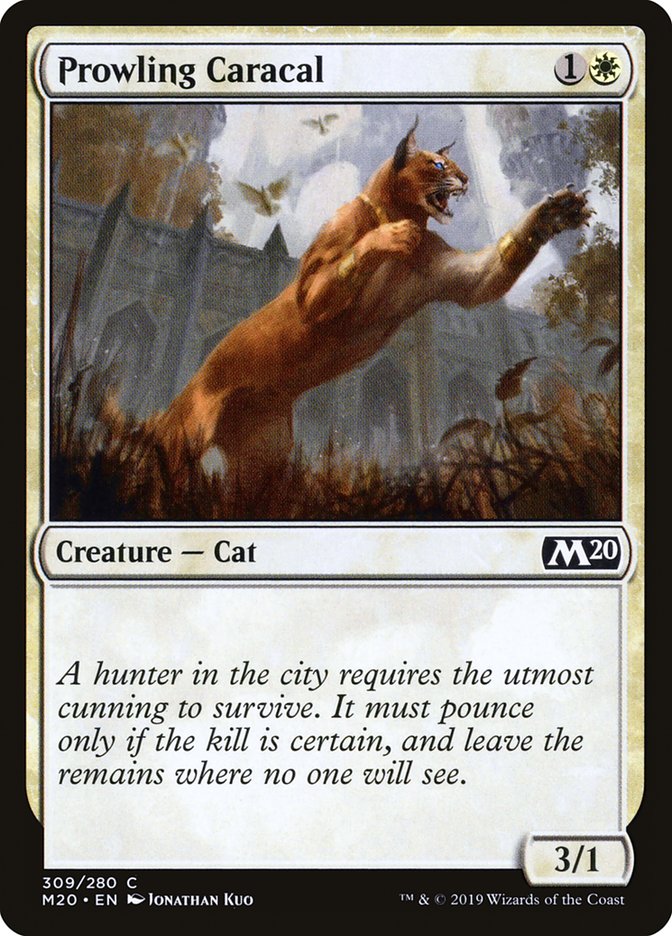 Prowling Caracal [Core Set 2020] | Odin's Place