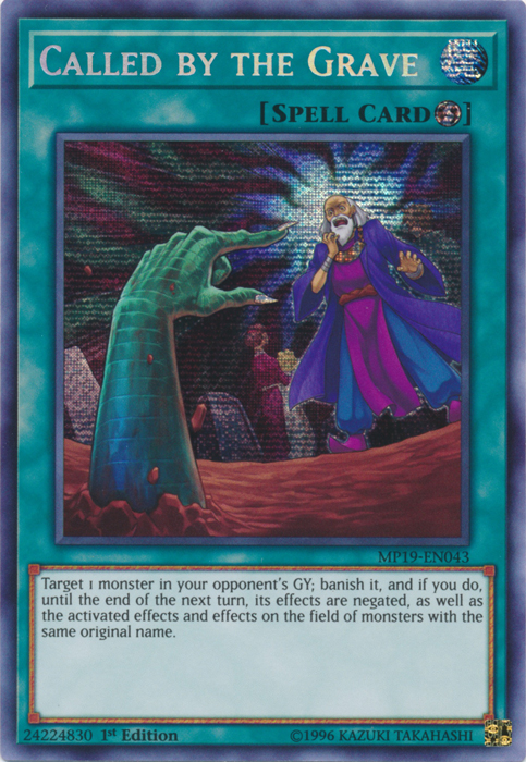 Called by the Grave [MP19-EN043] Prismatic Secret Rare | Odin's Place