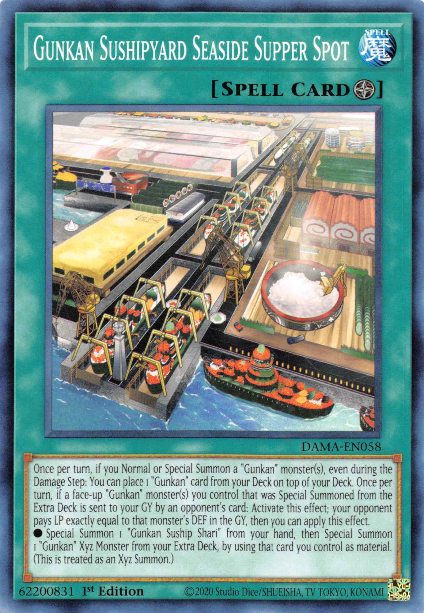 Gunkan Sushipyard Seaside Supper Spot [DAMA-EN058] Common | Odin's Place