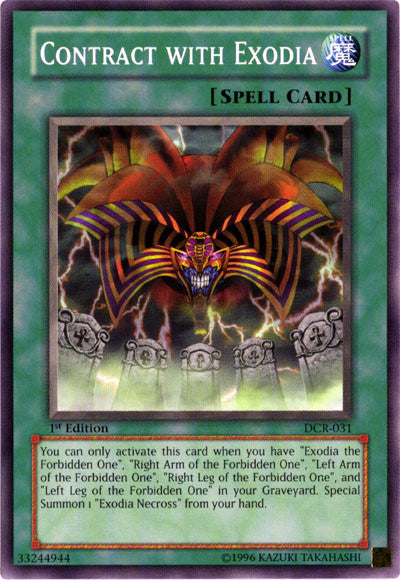 Contract with Exodia [DCR-031] Common | Odin's Place
