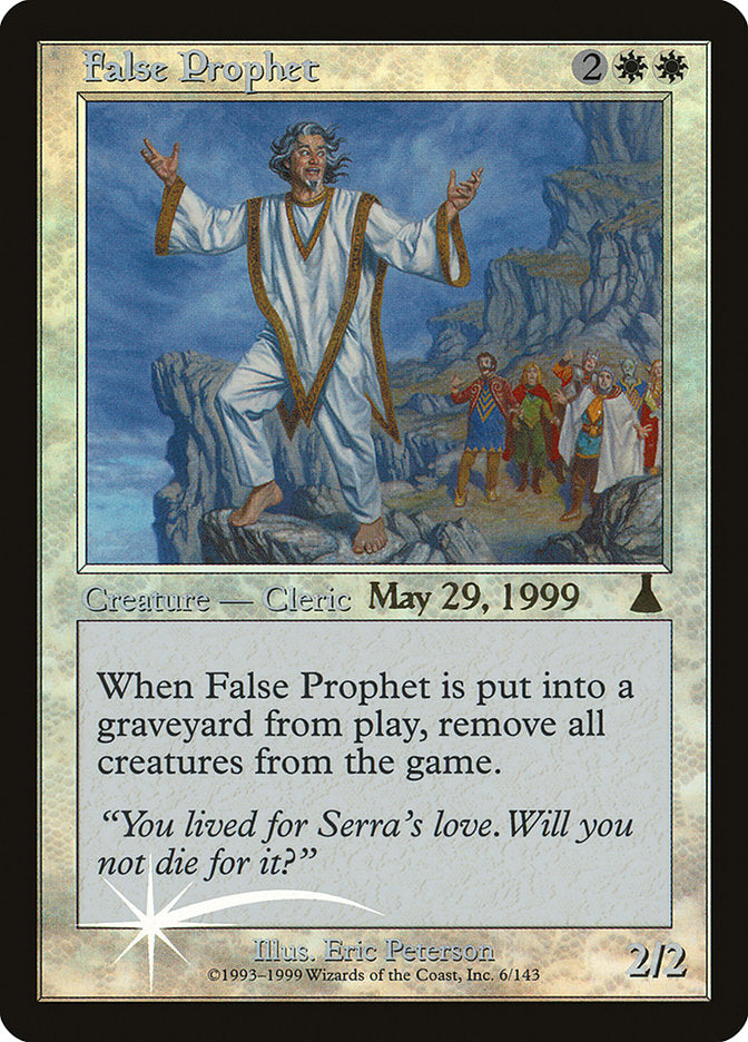 False Prophet (6) [Urza's Destiny Promos] | Odin's Place