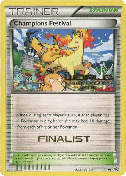 Champions Festival (XY91) (2015 Finalist) [XY: Black Star Promos] | Odin's Place