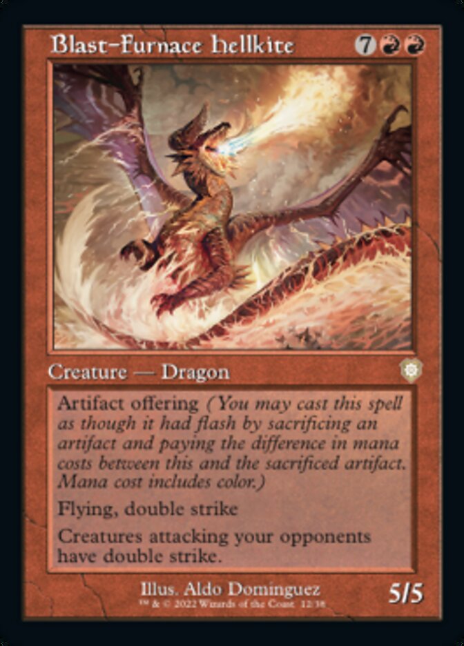 Blast-Furnace Hellkite (Retro) [The Brothers' War Commander] | Odin's Place
