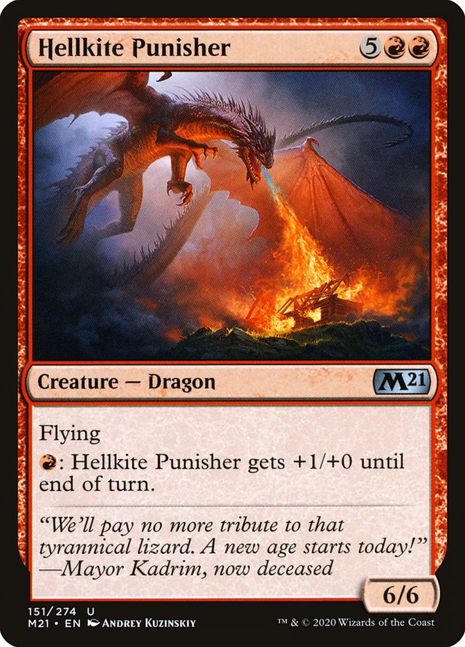 Hellkite Punisher [Core Set 2021] | Odin's Place