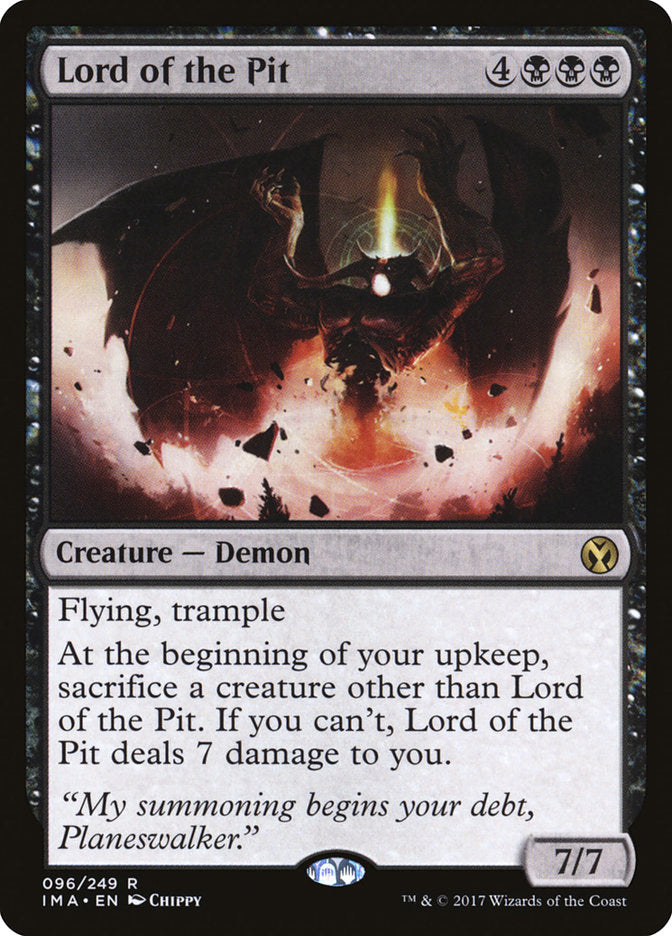 Lord of the Pit (96) [Iconic Masters] | Odin's Place