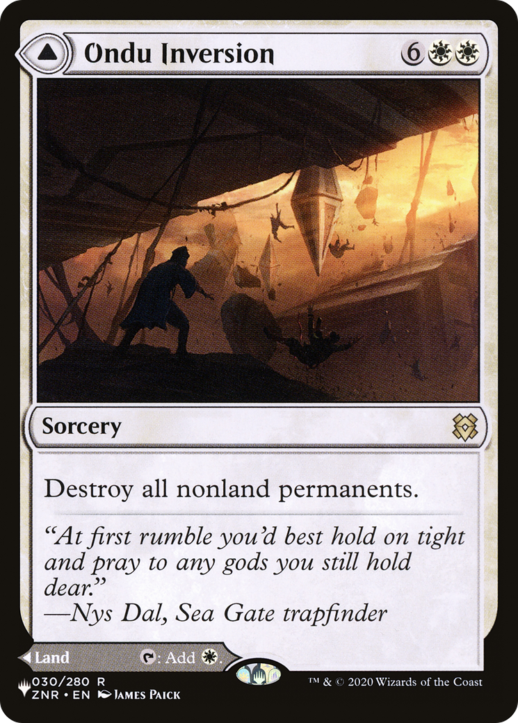 Ondu Inversion // Ondu Skyruins [Secret Lair: From Cute to Brute] | Odin's Place