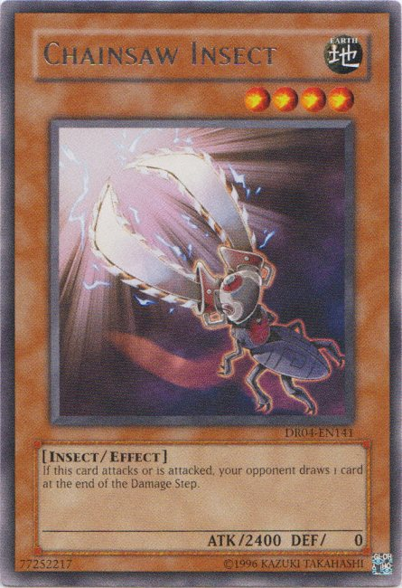 Chainsaw Insect [DR04-EN141] Rare | Odin's Place