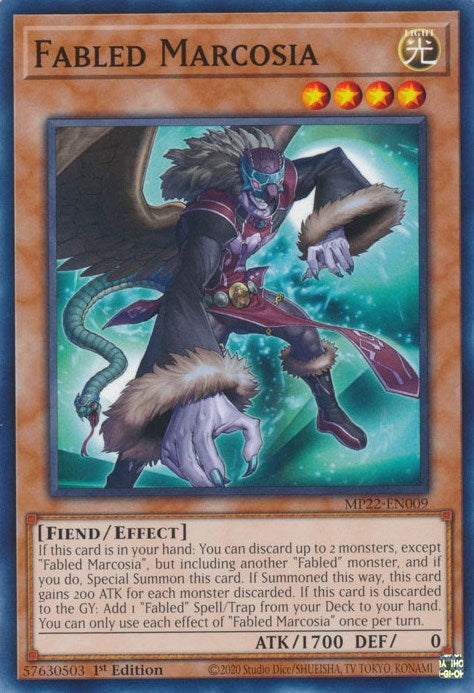 Fabled Marcosia [MP22-EN009] Common | Odin's Place