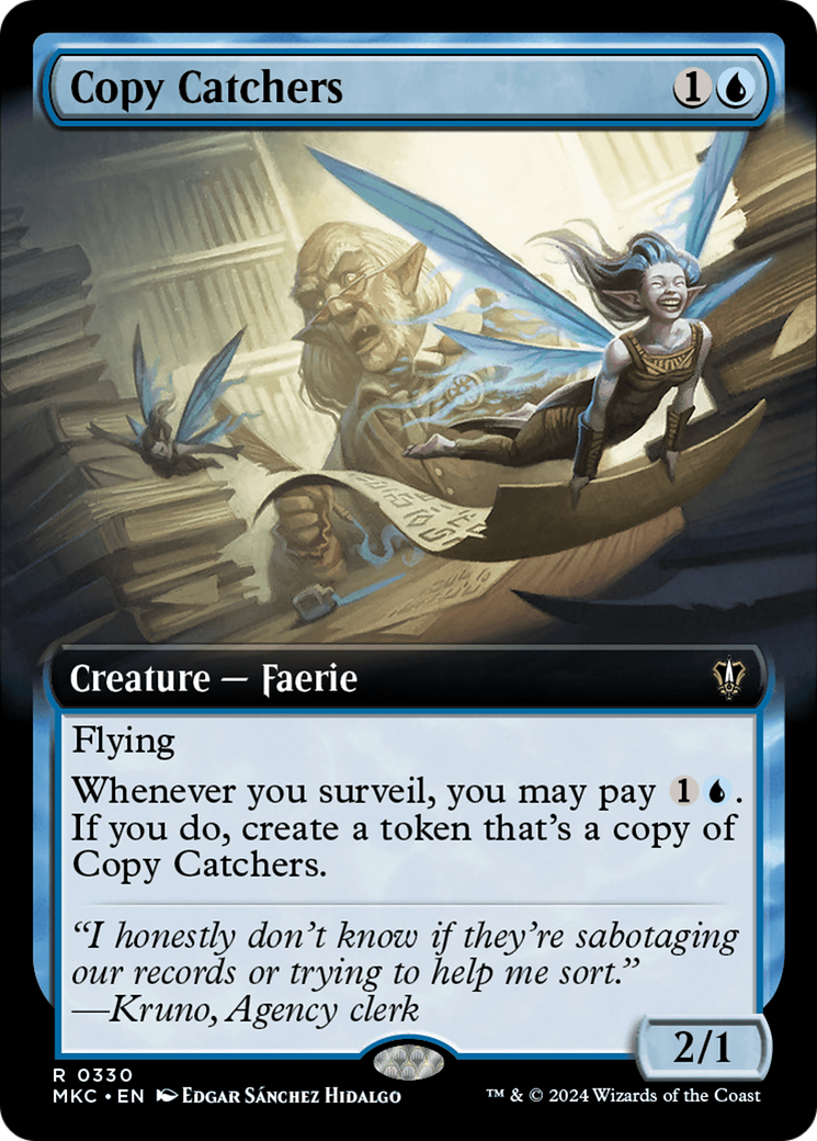 Copy Catchers (Extended Art) [Murders at Karlov Manor Commander] | Odin's Place