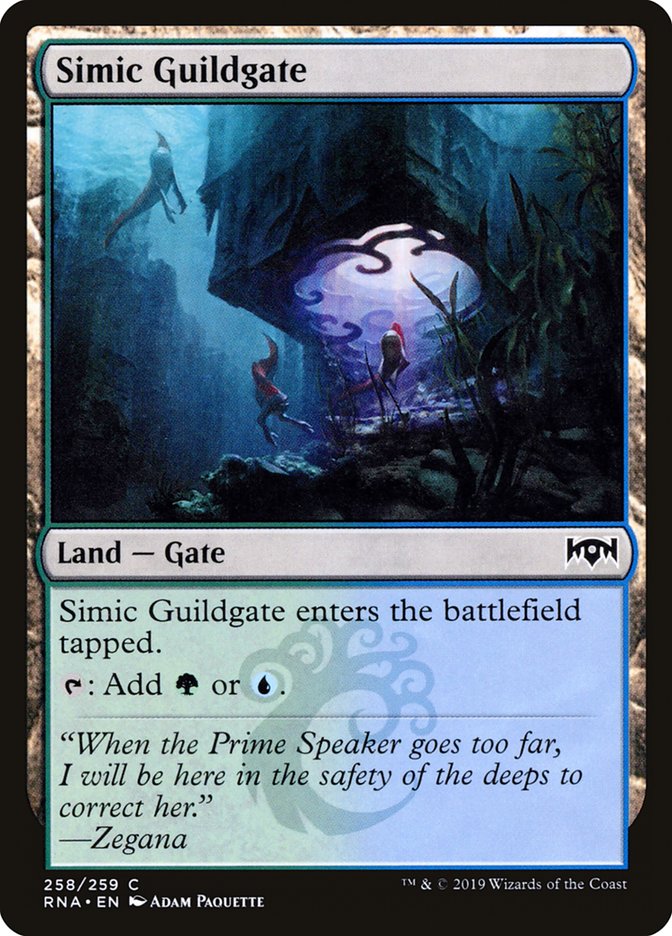 Simic Guildgate (258/259) [Ravnica Allegiance] | Odin's Place