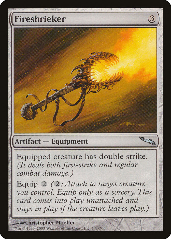 Fireshrieker (171) [Mirrodin] | Odin's Place