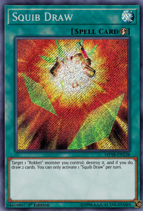 Squib Draw [MP18-EN138] Secret Rare | Odin's Place