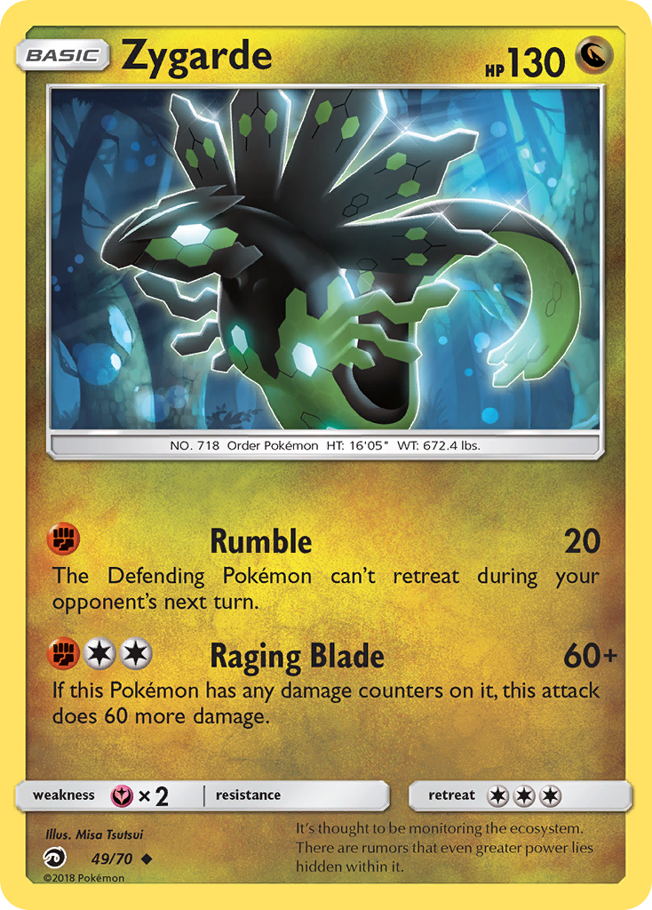 Zygarde (49/70) [Sun & Moon: Dragon Majesty] | Odin's Place