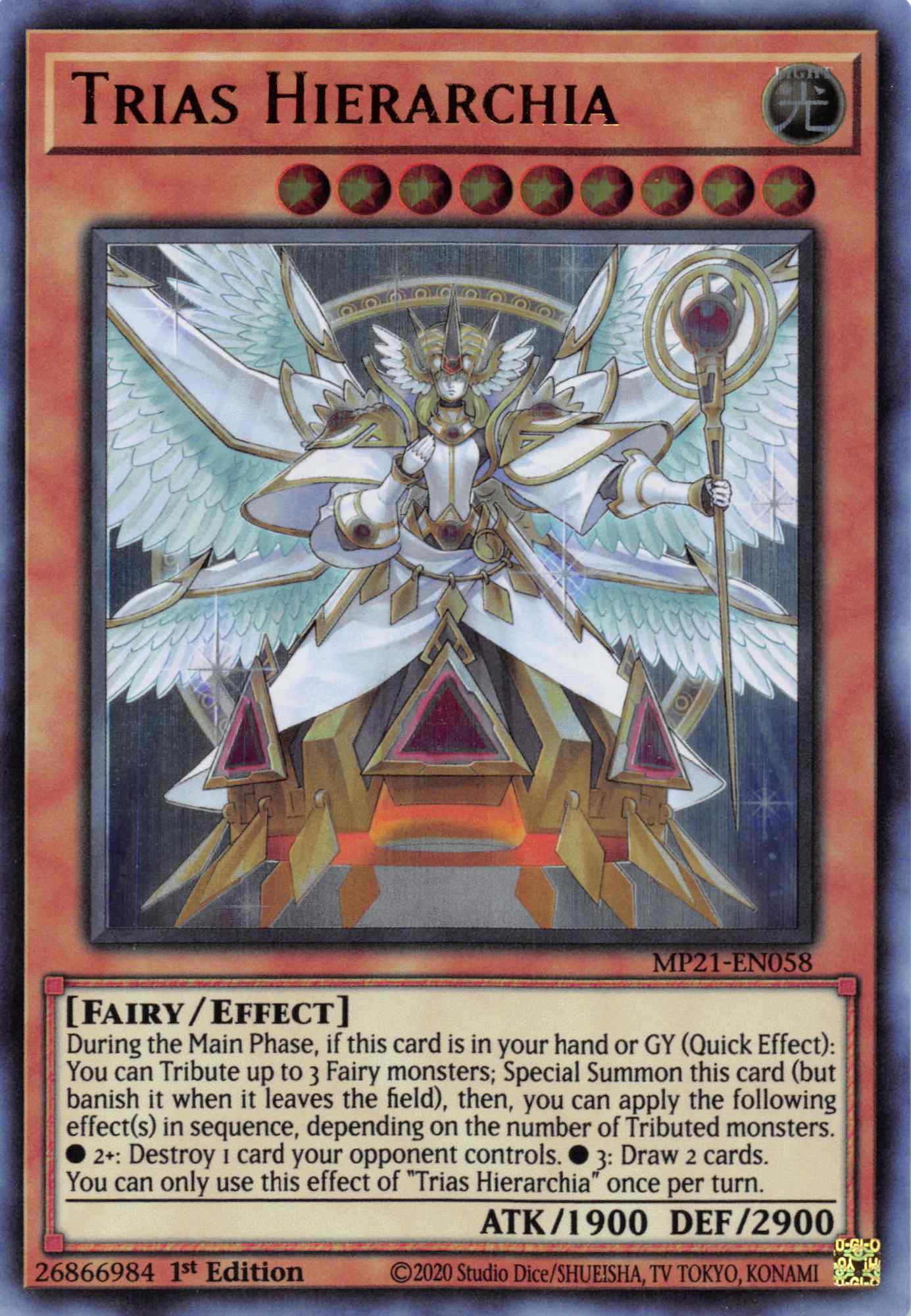 Trias Hierarchia [MP21-EN058] Ultra Rare | Odin's Place
