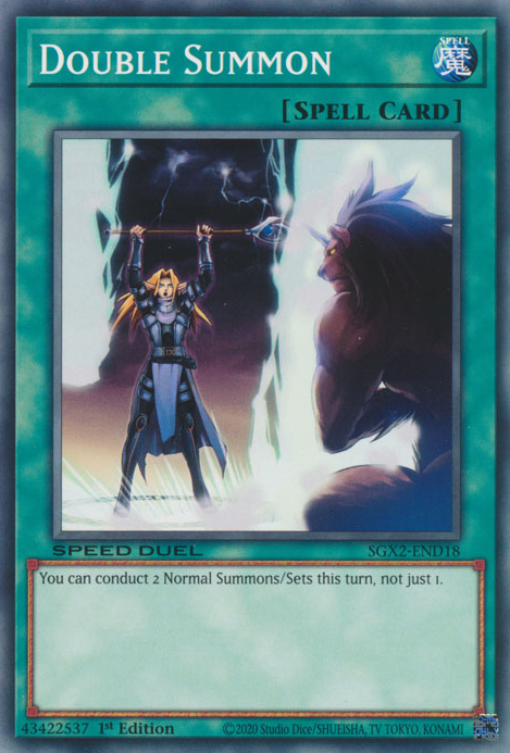 Double Summon [SGX2-END18] Common | Odin's Place