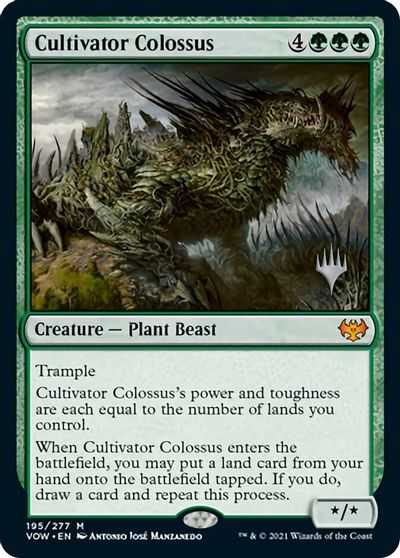 Cultivator Colossus (Promo Pack) [Innistrad: Crimson Vow Promos] | Odin's Place