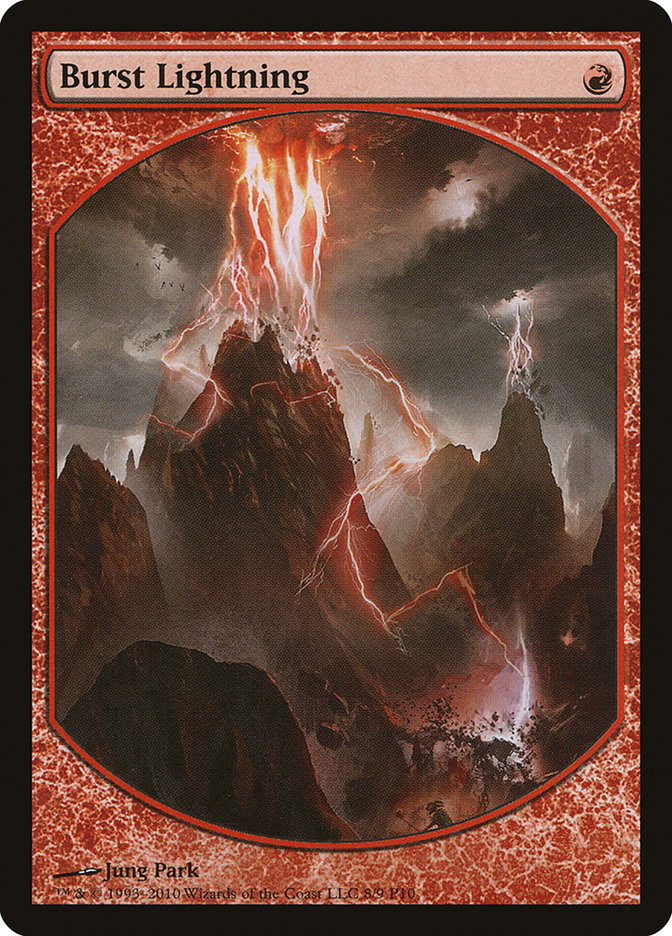 Burst Lightning (8) [Magic Player Rewards 2010] | Odin's Place