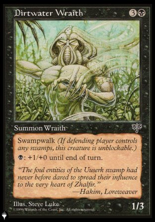 Dirtwater Wraith [The List] | Odin's Place