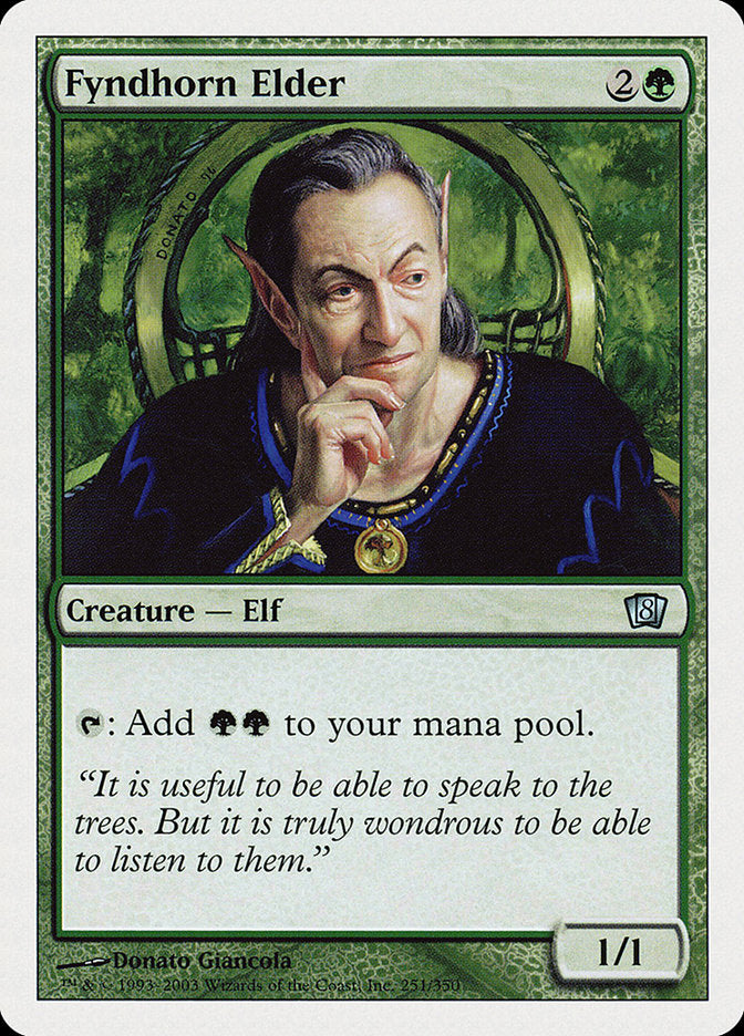Fyndhorn Elder (251) [Eighth Edition] | Odin's Place