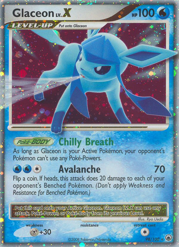 Glaceon LV.X (98/100) [Diamond & Pearl: Majestic Dawn] | Odin's Place