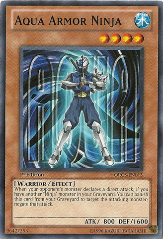 Aqua Armor Ninja [ORCS-EN015] Common | Odin's Place