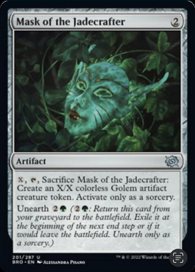 Mask of the Jadecrafter [The Brothers' War] | Odin's Place