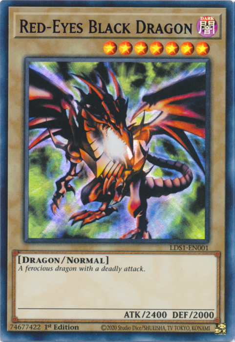 Red-Eyes Black Dragon (Purple) [LDS1-EN001] Ultra Rare | Odin's Place