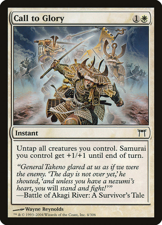 Call to Glory (4) [Champions of Kamigawa] | Odin's Place