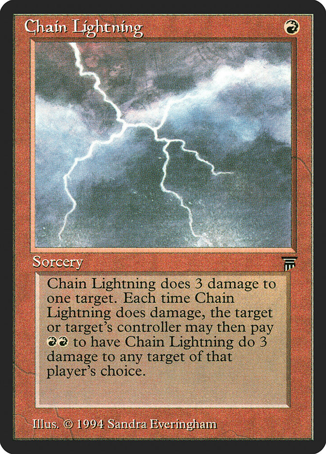 Chain Lightning (137) [Legends] | Odin's Place